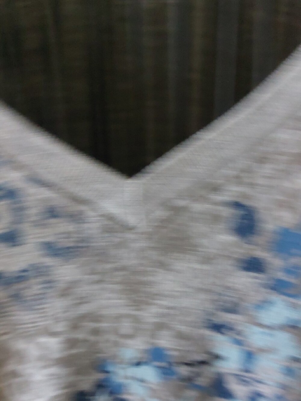 Northern Reflections Grey Ribbed-Neck Tee - Picture 8 of 14